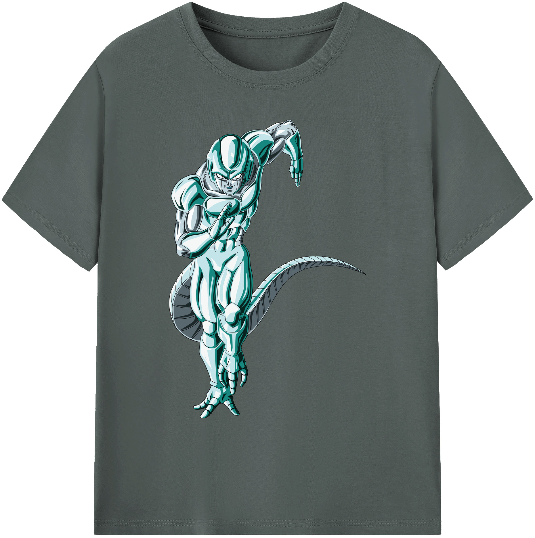 （画像用） ドラゴンボール フリーザ DRAGON BALL Frieza 綿100％ メンズ半袖Tシャツ｜肌触りやわらか＆通気性